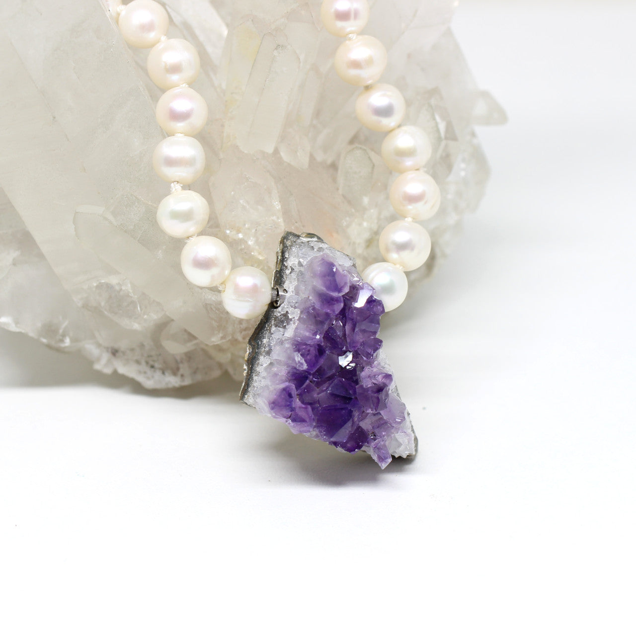 Wechselschließe Amethystdruse