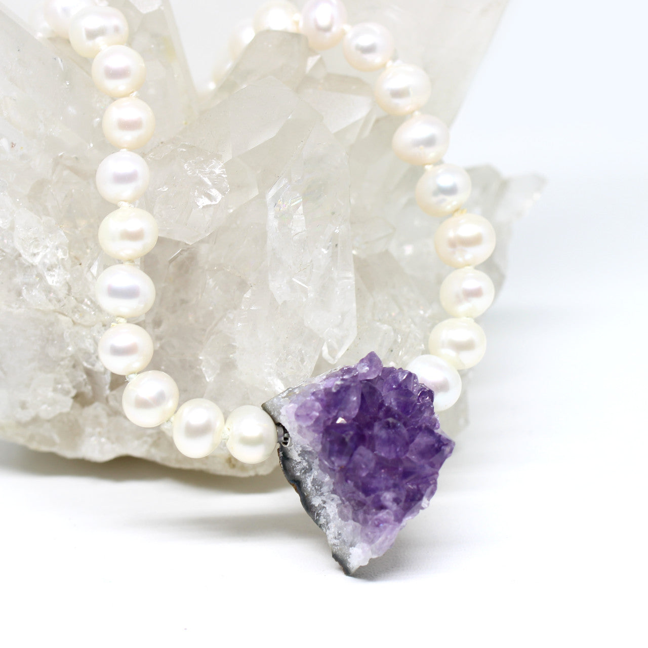 Wechselschließe Amethystdruse