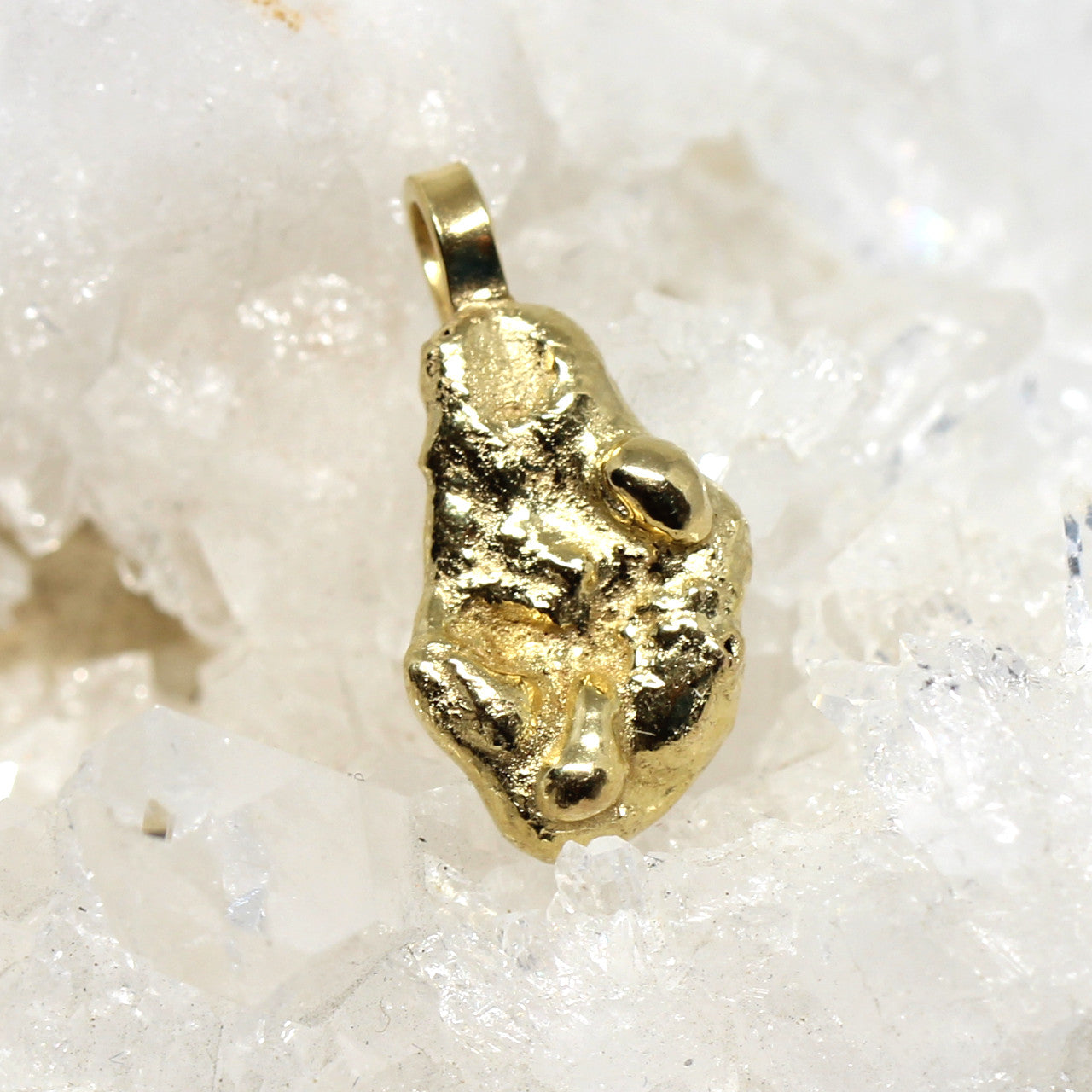 Anhänger Nugget in 333 Gelbgold 1,6 Gramm