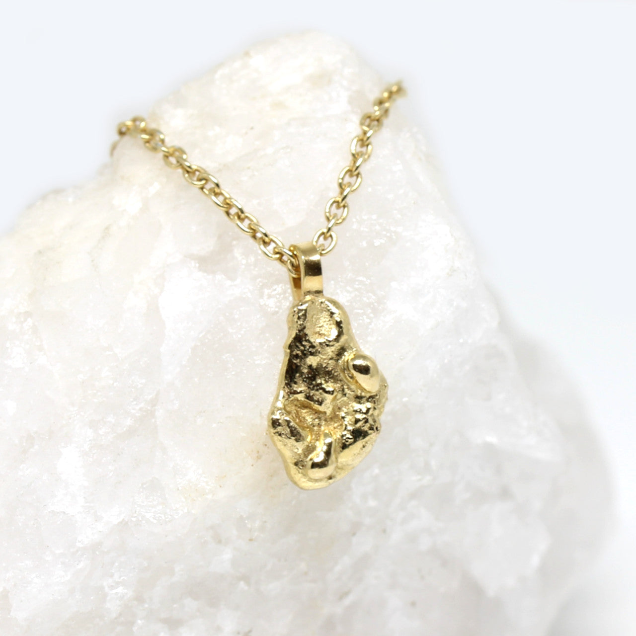 Anhänger Nugget in 333 Gelbgold 1,6 Gramm