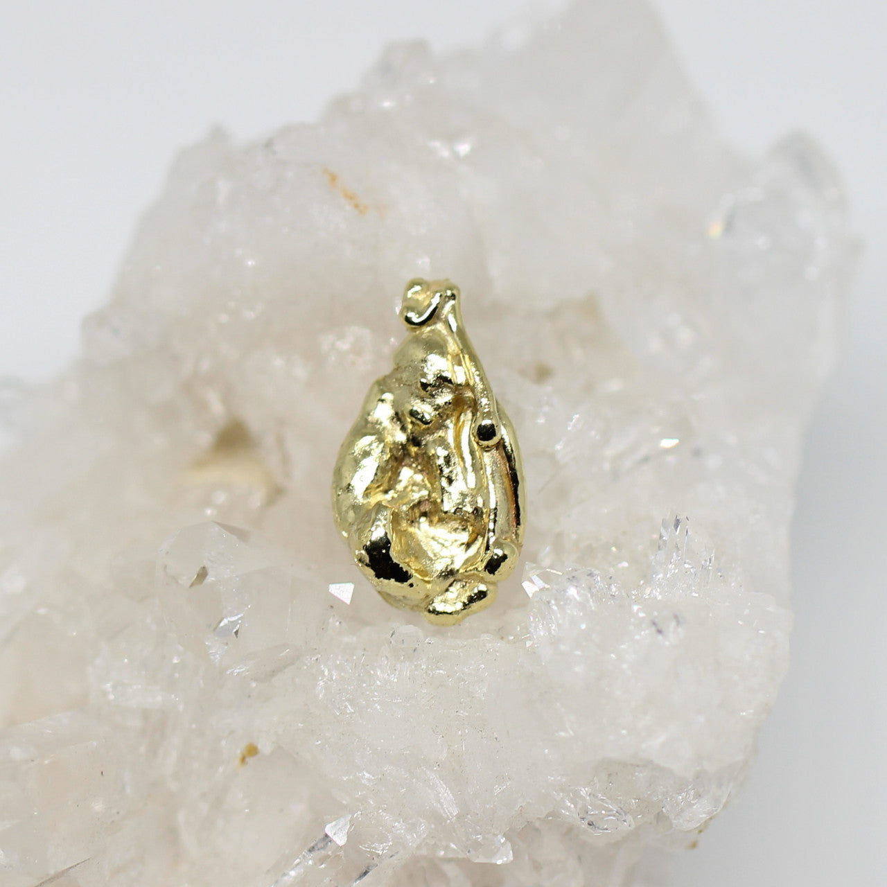 Anhänger Nugget in 333 Gelbgold 2,5 Gramm