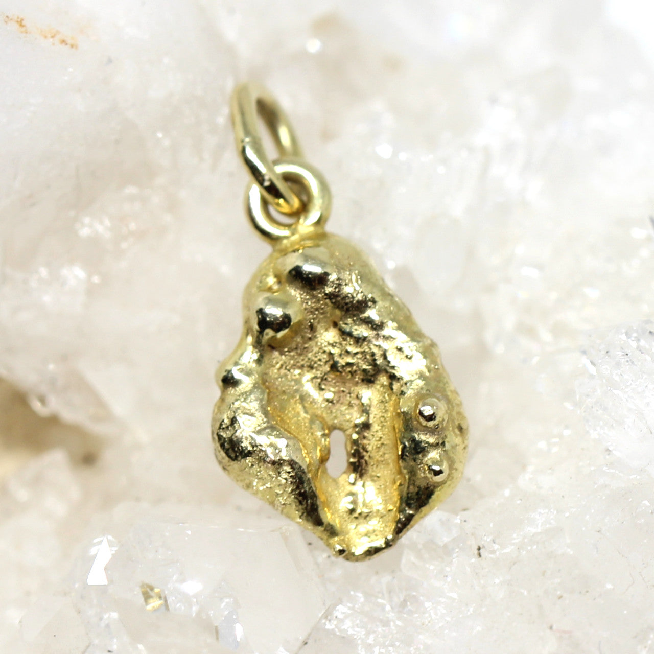 Anhänger Nugget in 333 Gelbgold 1,6 Gramm