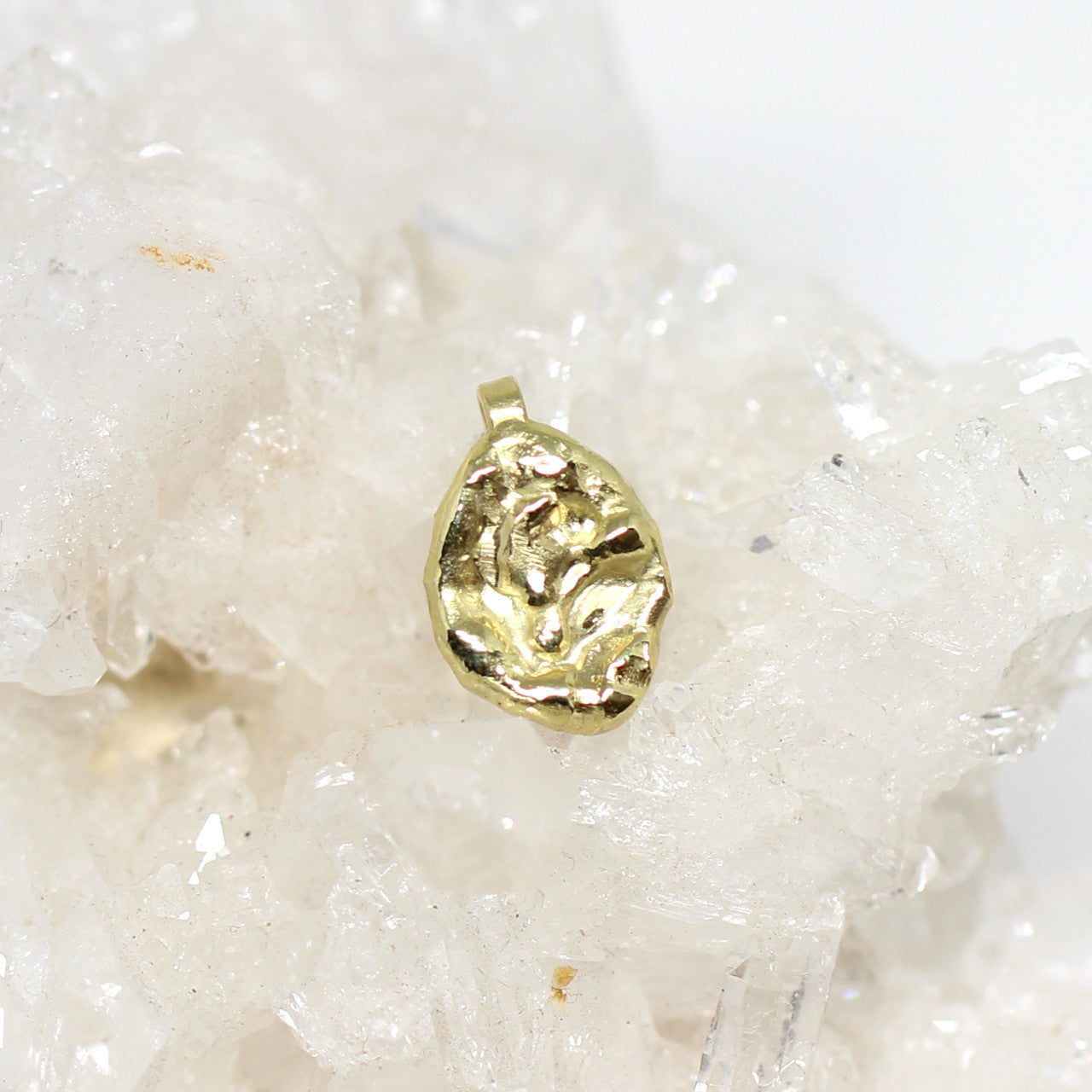 Anhänger Nugget in 585 Gelbgold 1,1 Gramm