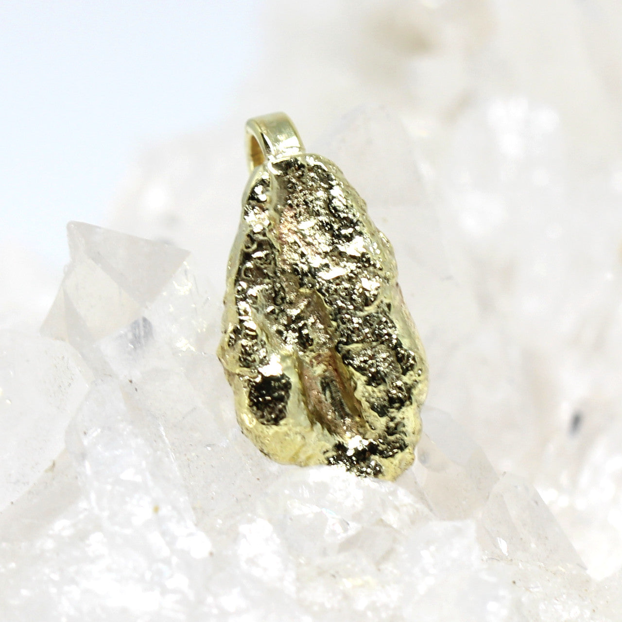 Anhänger Nugget in 333 Gelbgold 1,4 Gramm
