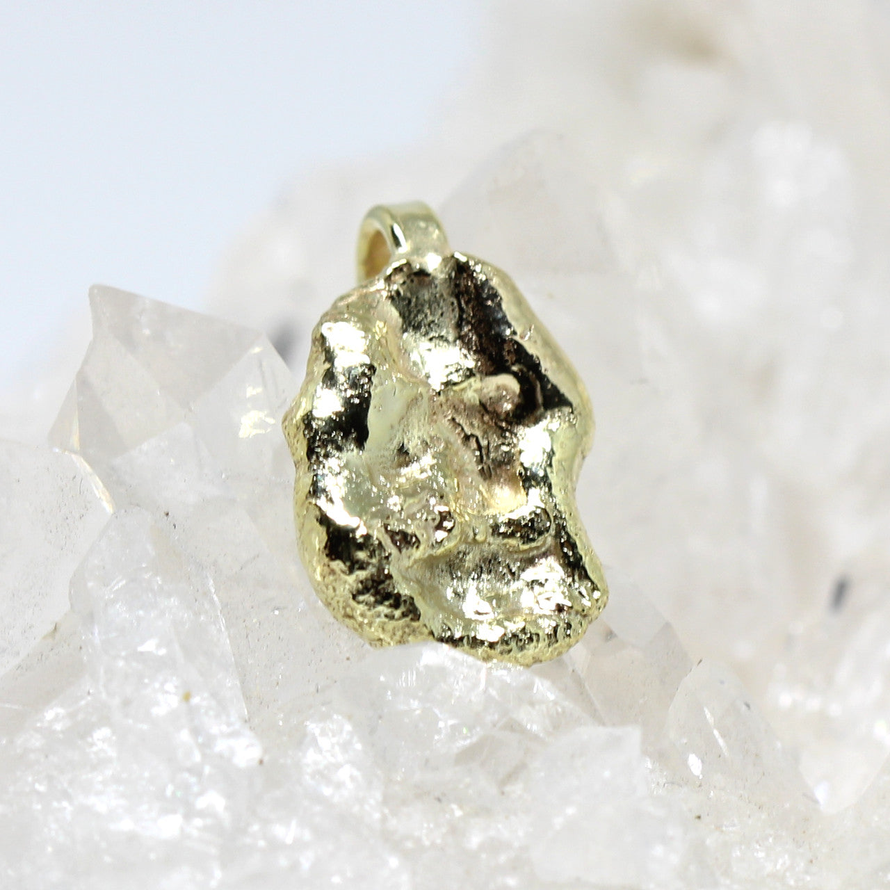 Anhänger Nugget in 333 Gelbgold 1,3 Gramm