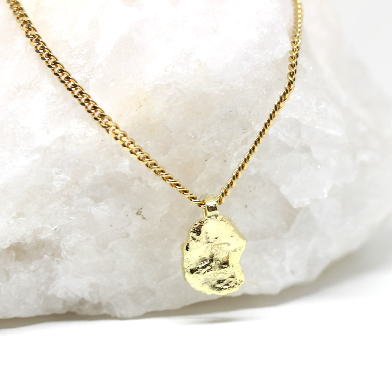 Anhänger Nugget in 333 Gelbgold 1,3 Gramm
