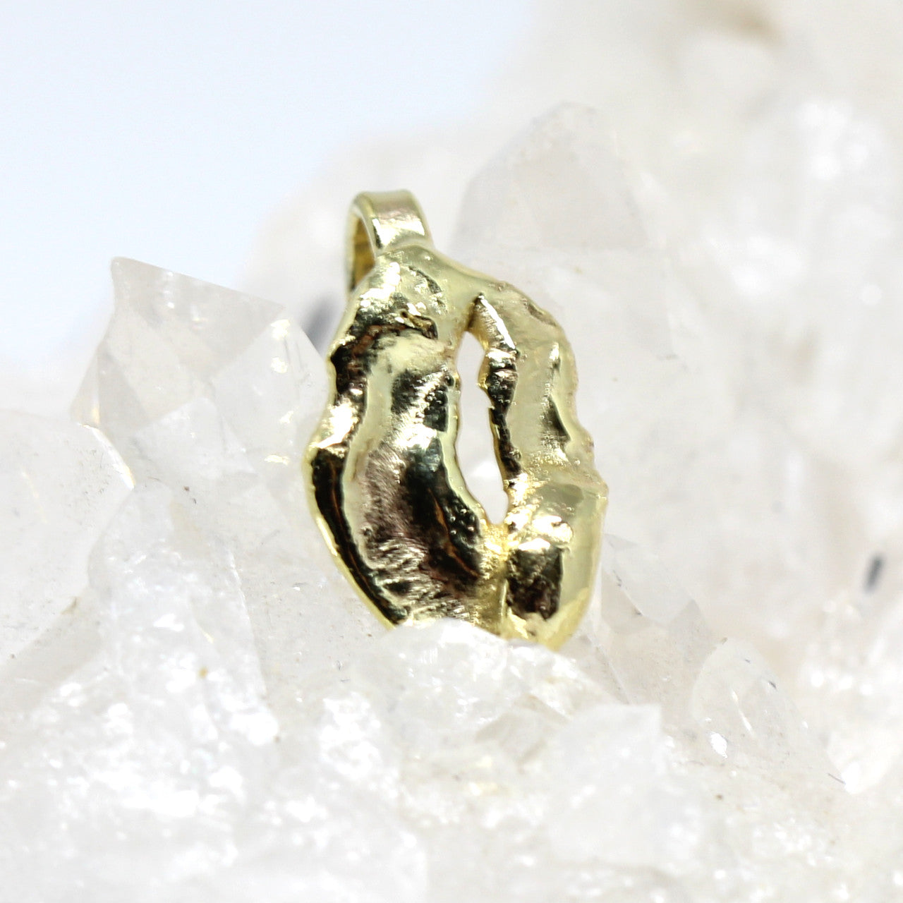 Anhänger Nugget in 333 Gelbgold 0,9 Gramm