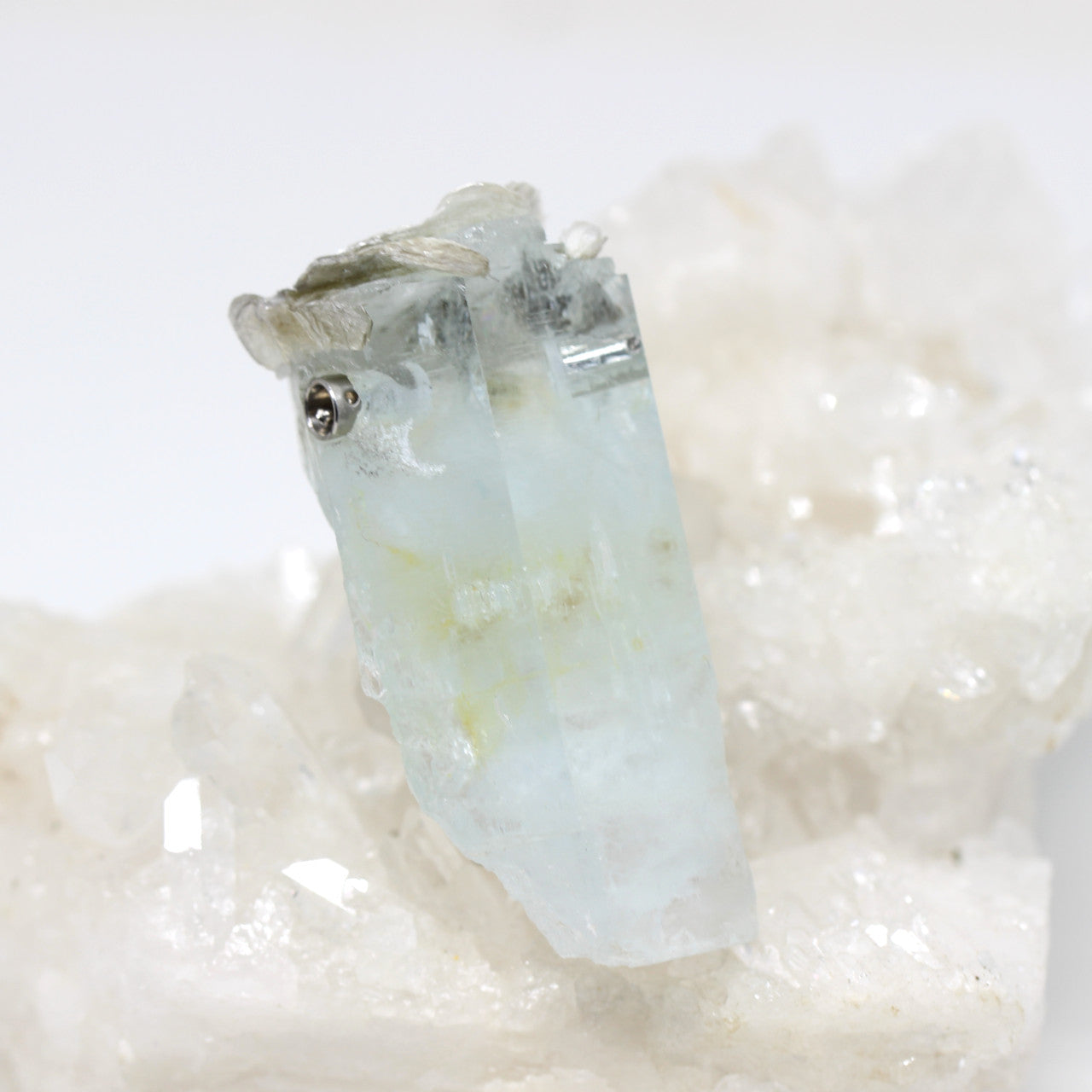 Wechselschließe Aquamarin groß