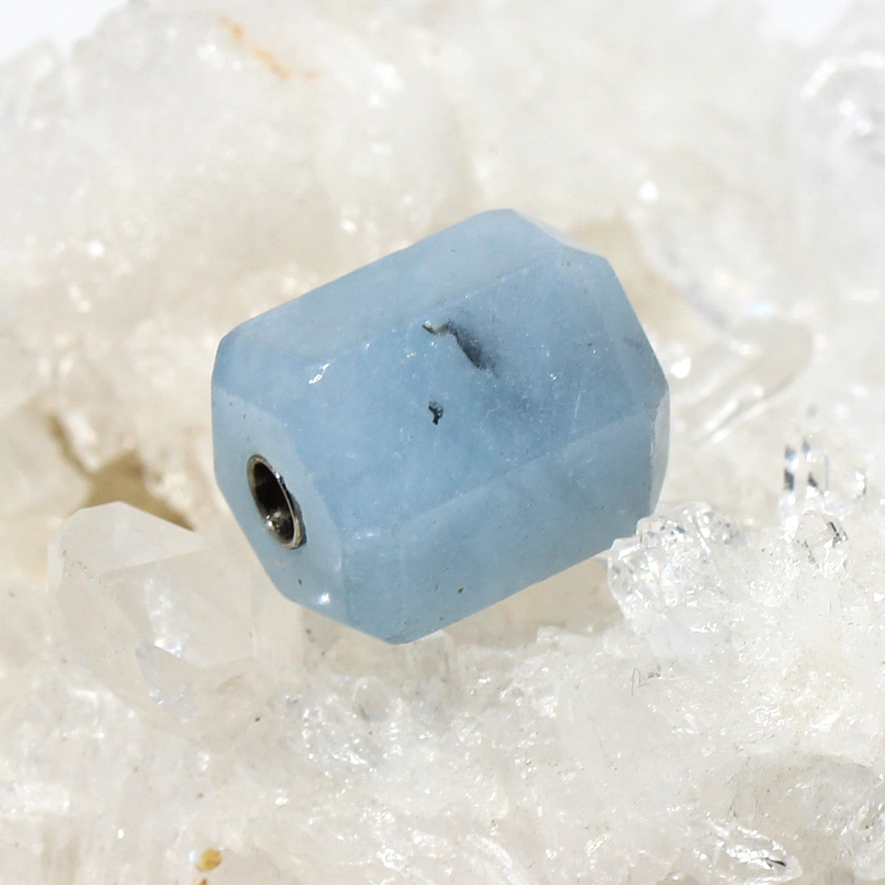 Wechselschließe Aquamarin Sechseck