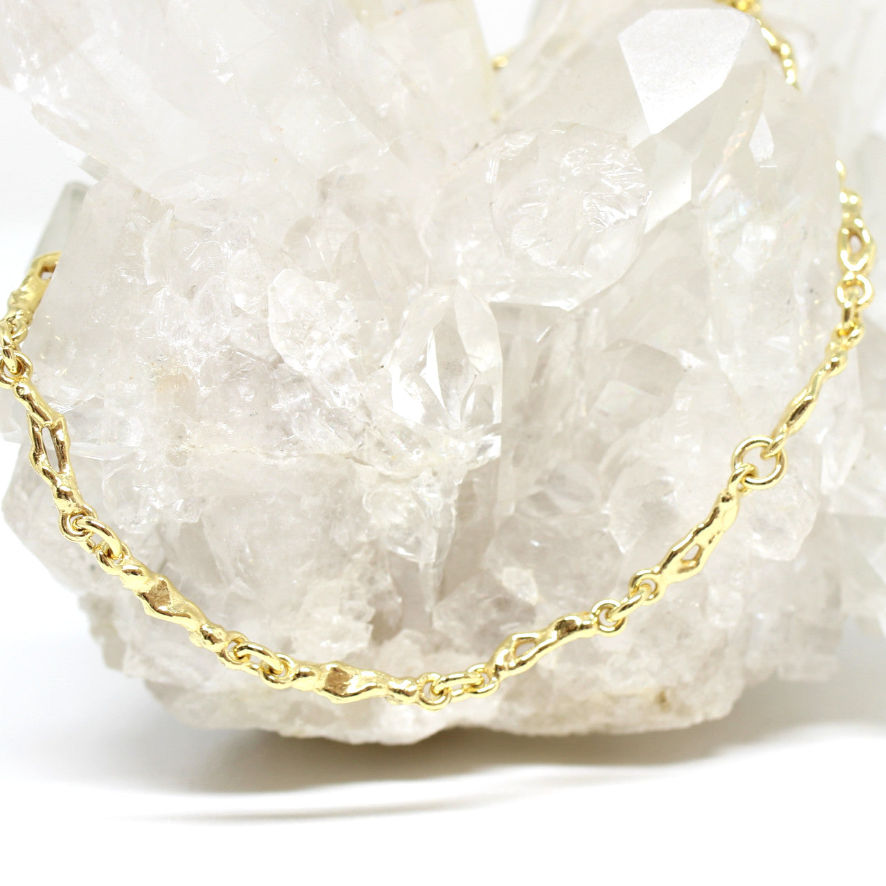 Armband in 333 Gelbgold Handarbeit grazil