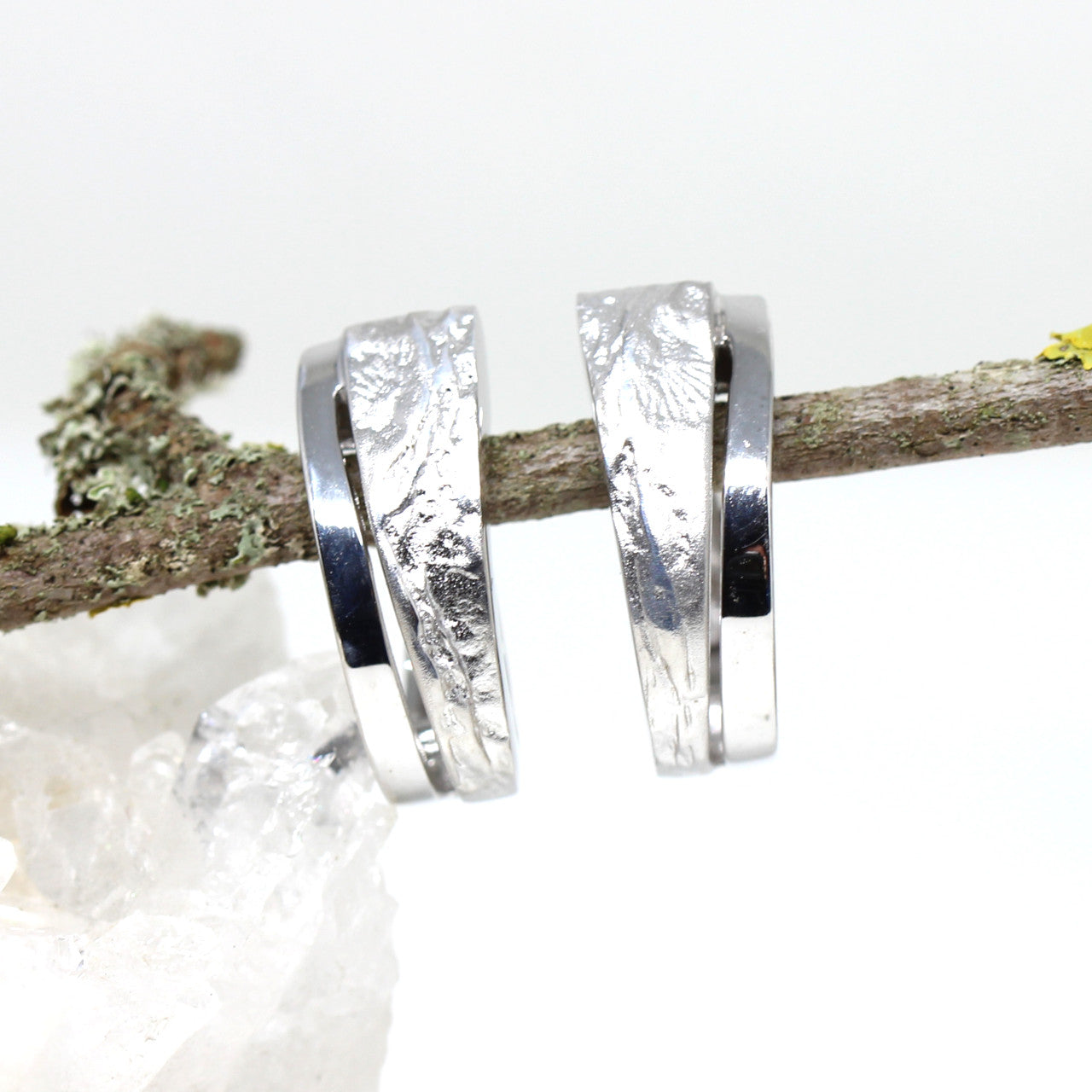 Creole Silber mit Struktur