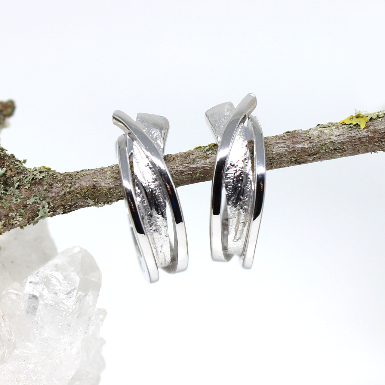 Creole Silber mit Struktur