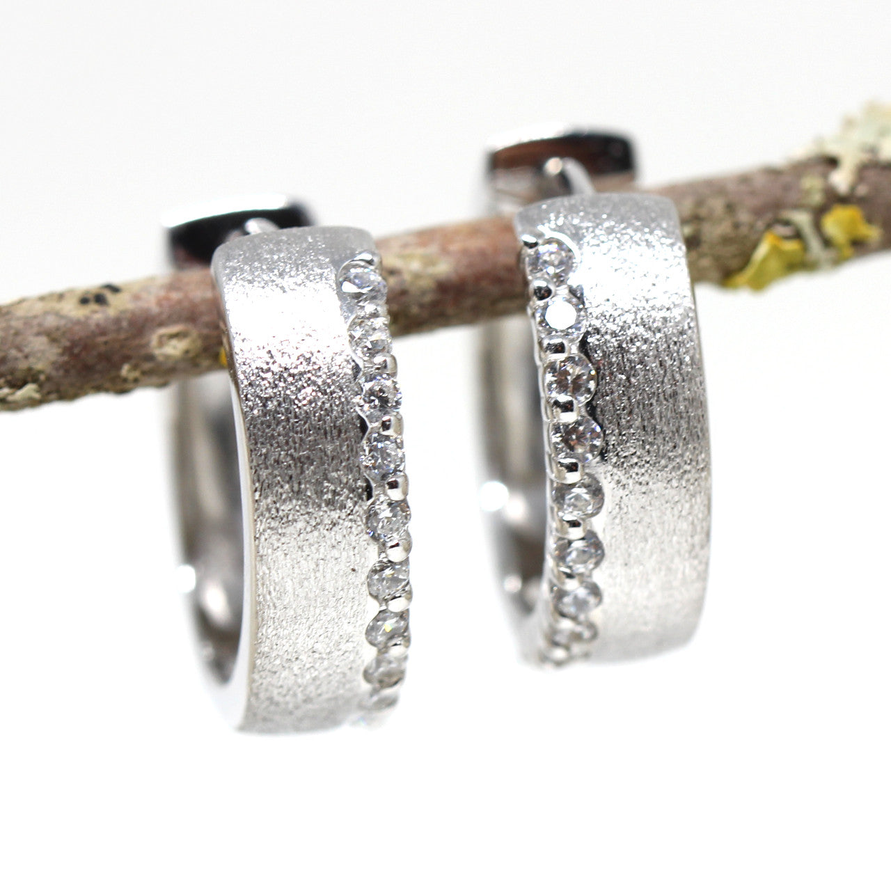 Creole mattiert mit Zirkonia