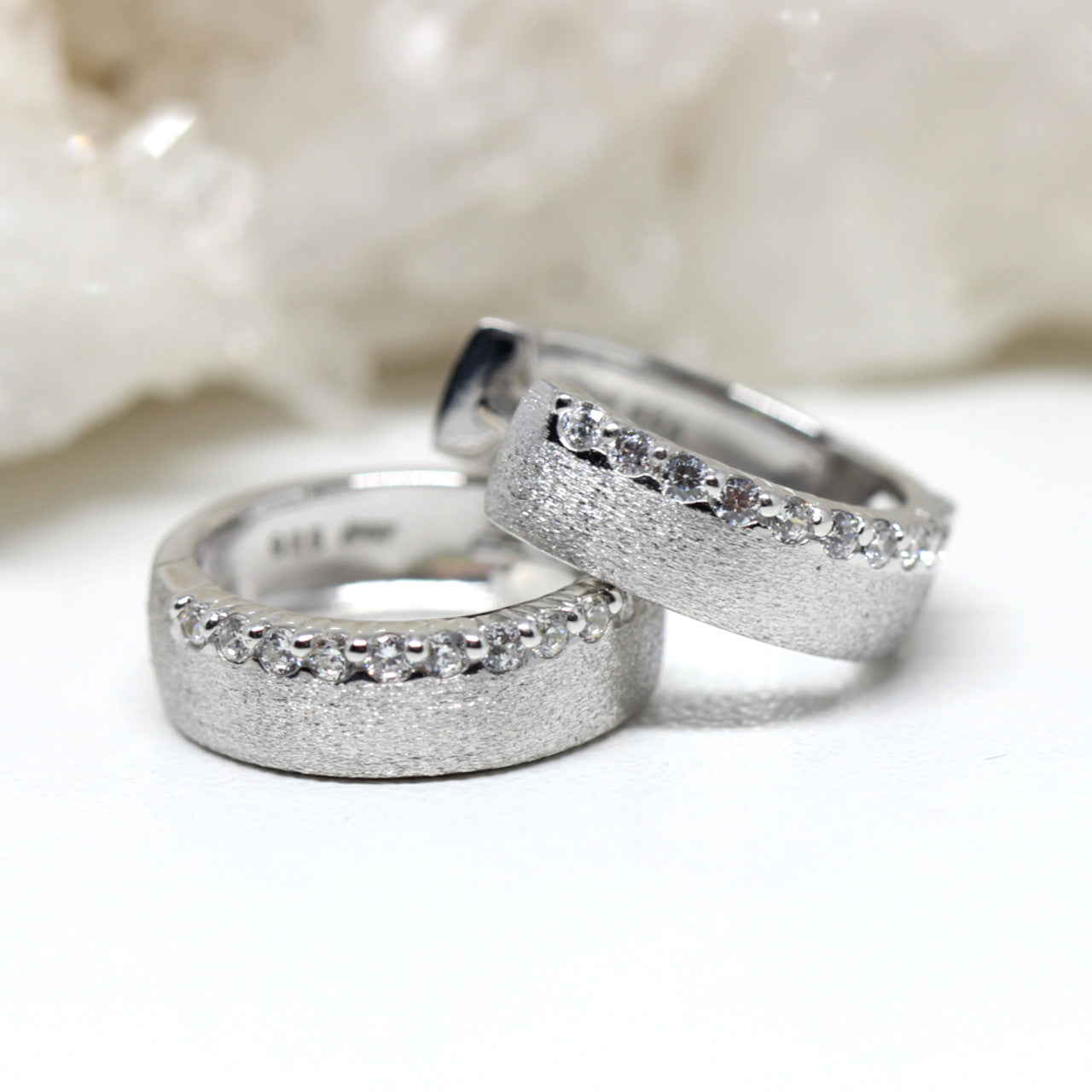 Creole mattiert mit Zirkonia