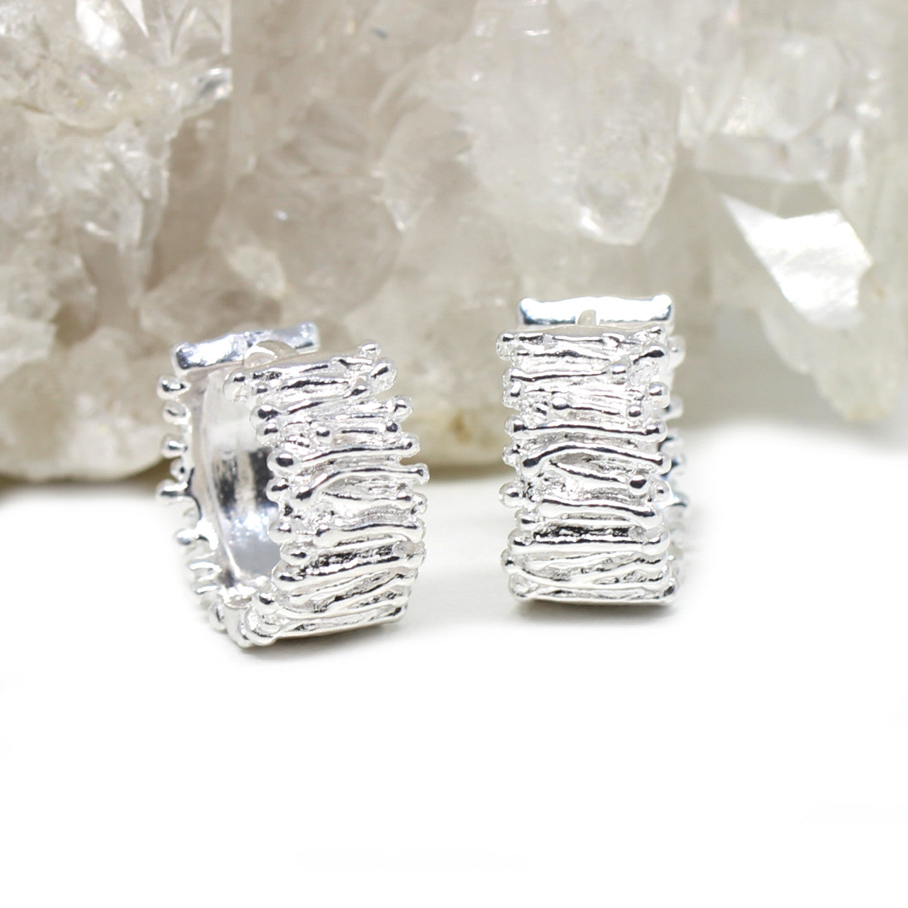 Creole Silber mit Struktur