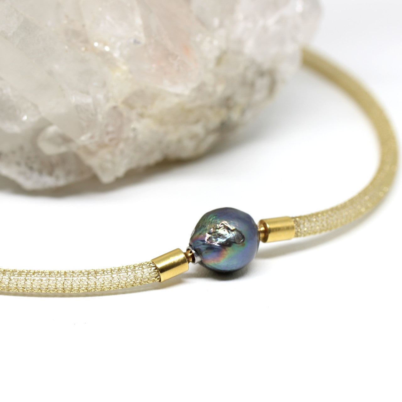 Wechselschließe Süßwasserperle