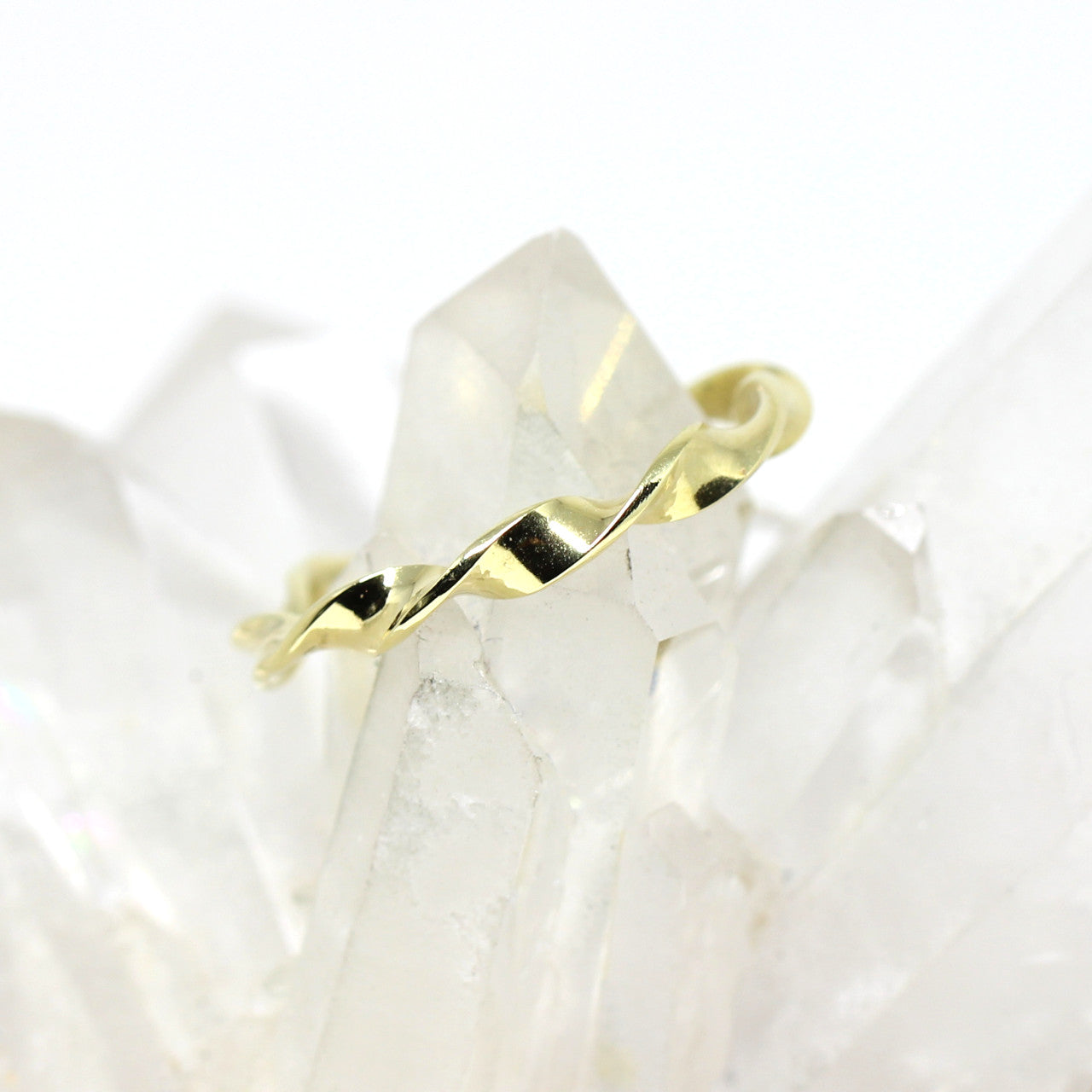 Ring in 585 Gelbgold locker gekordelt