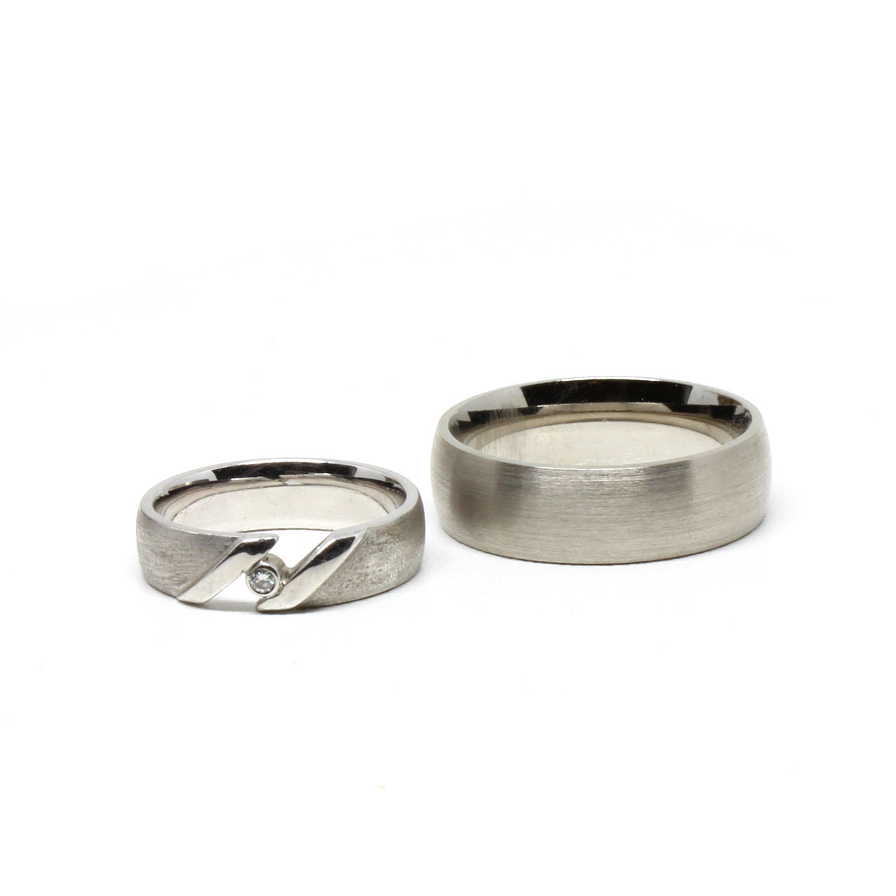 Trauringe Handarbeit Silber