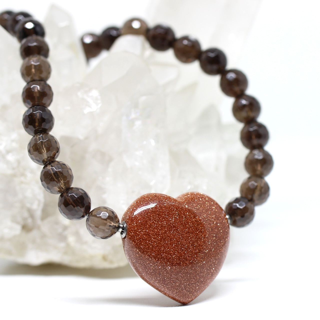 Wechselschließe Goldfluss Herz