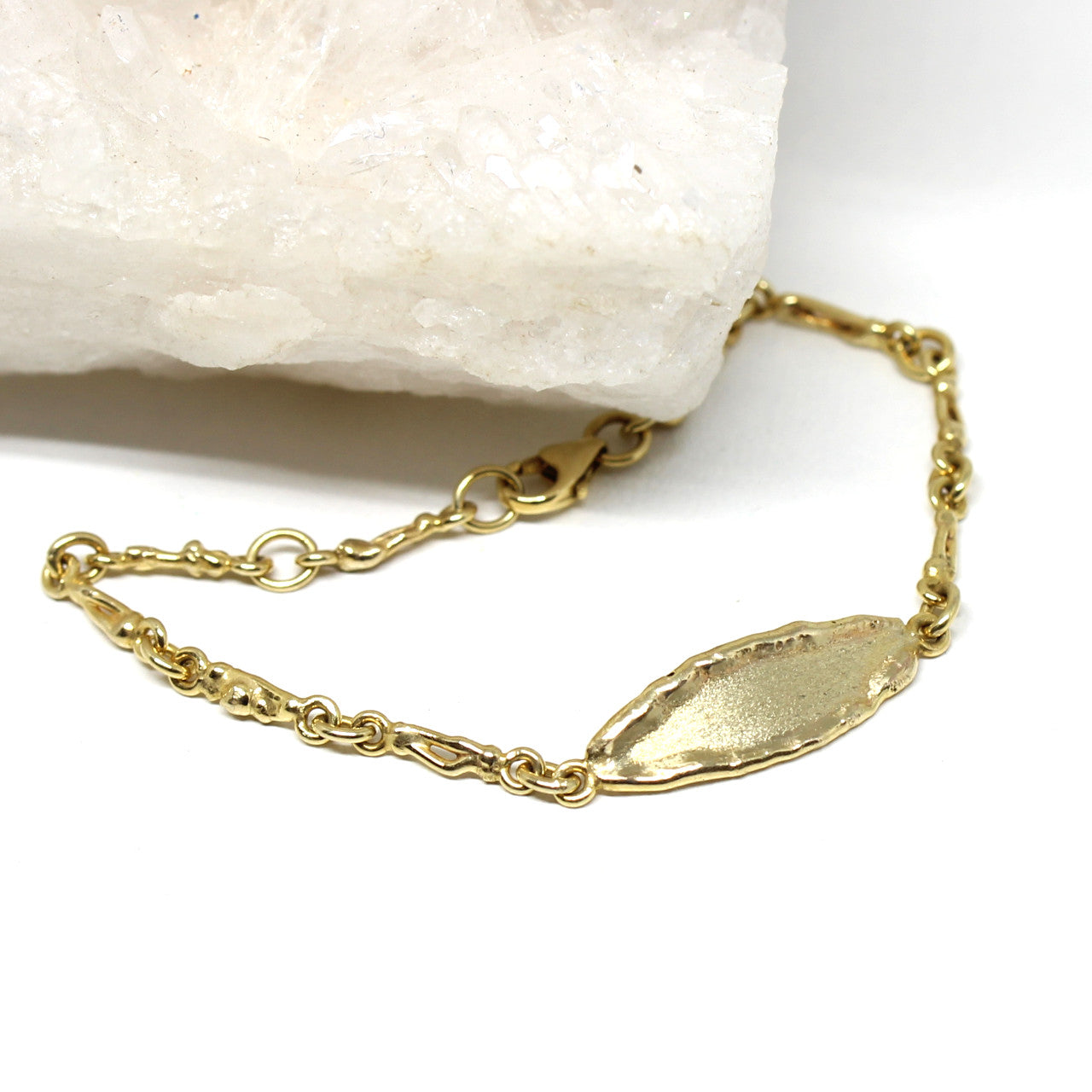 Identarmband 333 Gelbgold