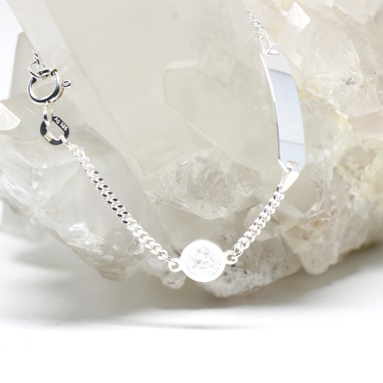 Armband Silber Engel