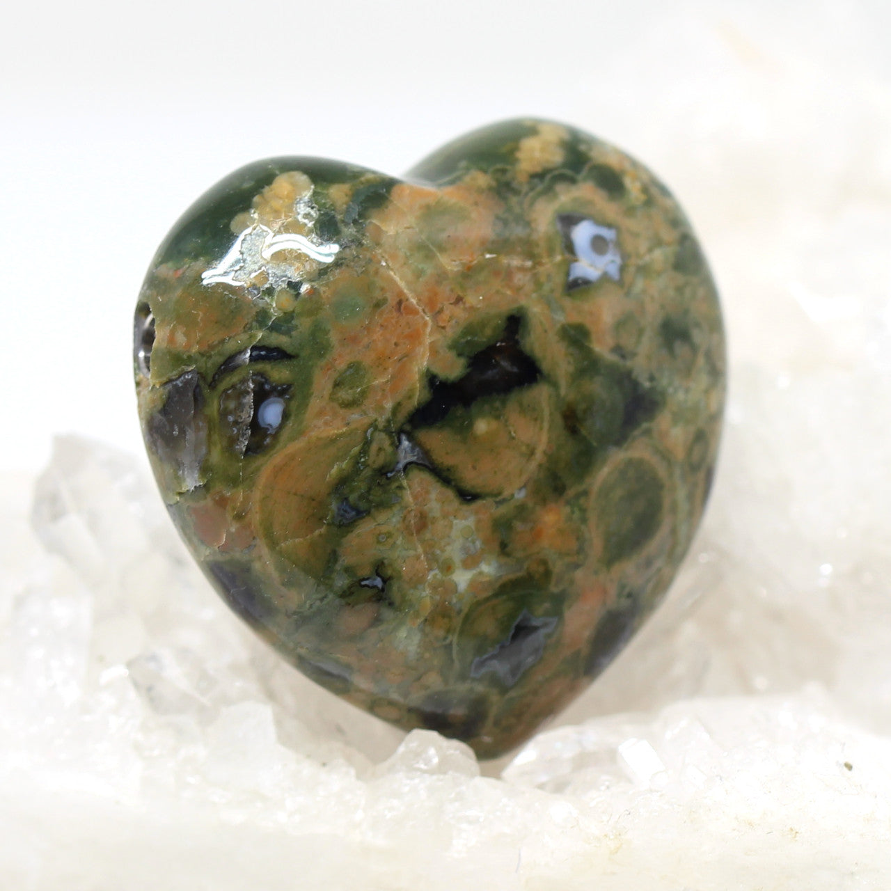 Wechselschließe Jaspis Herz