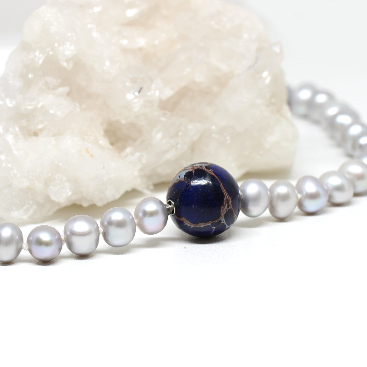 Wechselschließe blaue Kugel