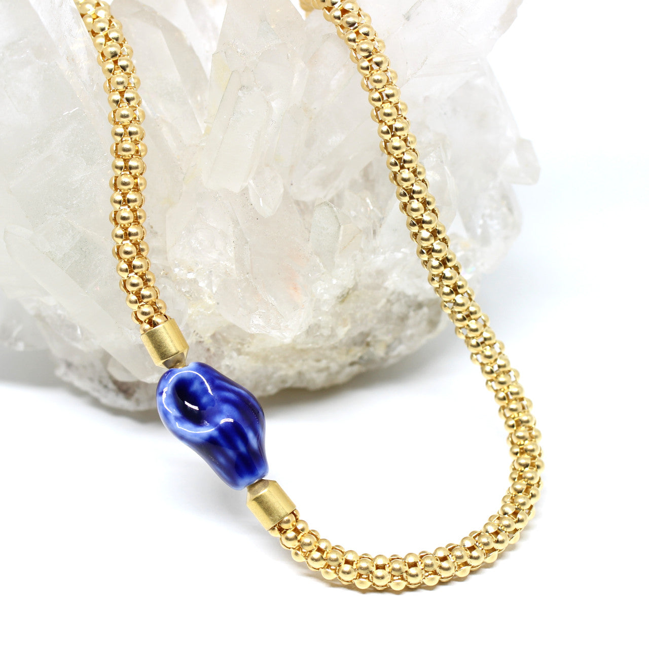 Wechselschließe Keramik Muschel