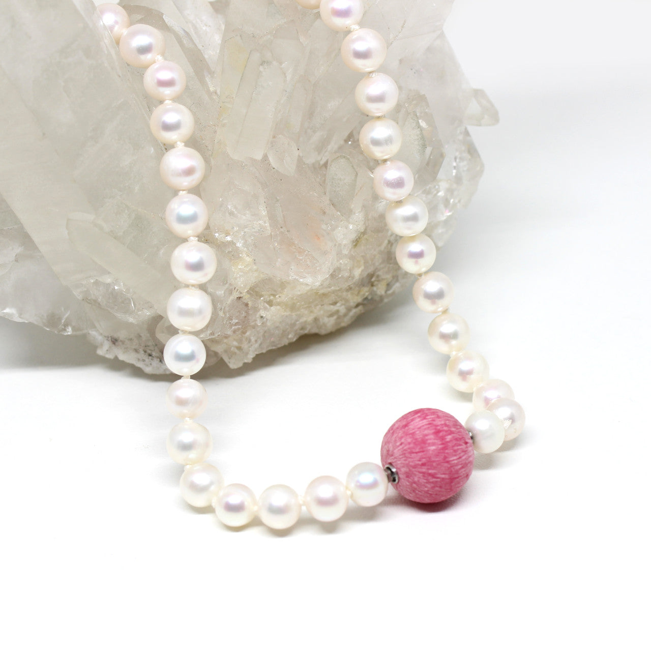 Wechselschließe Kugel in pink