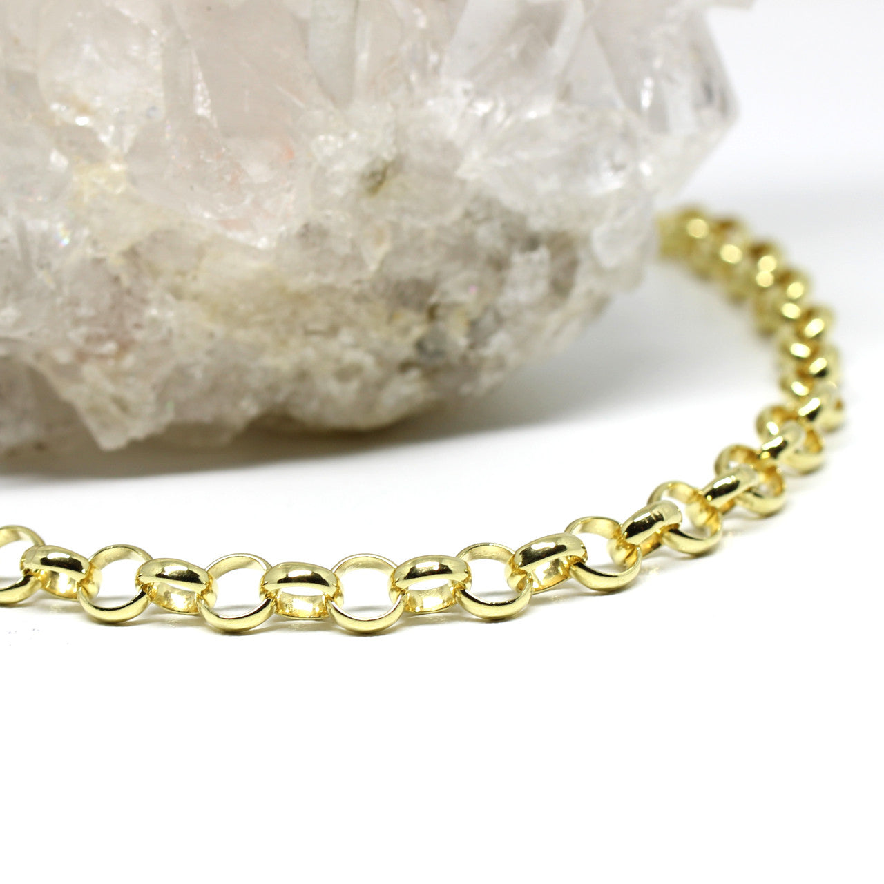 Wechselketten-Hälfte silbervergoldet zum Kombinieren