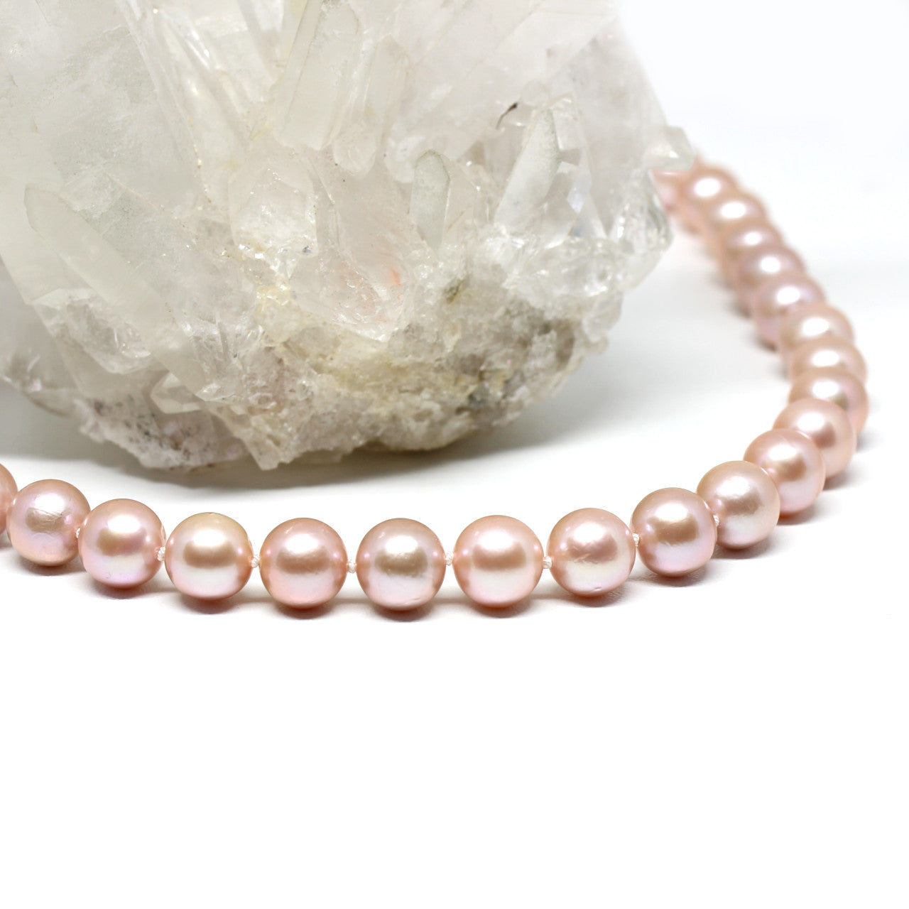 Wechselkette Mingperlen verlaufend