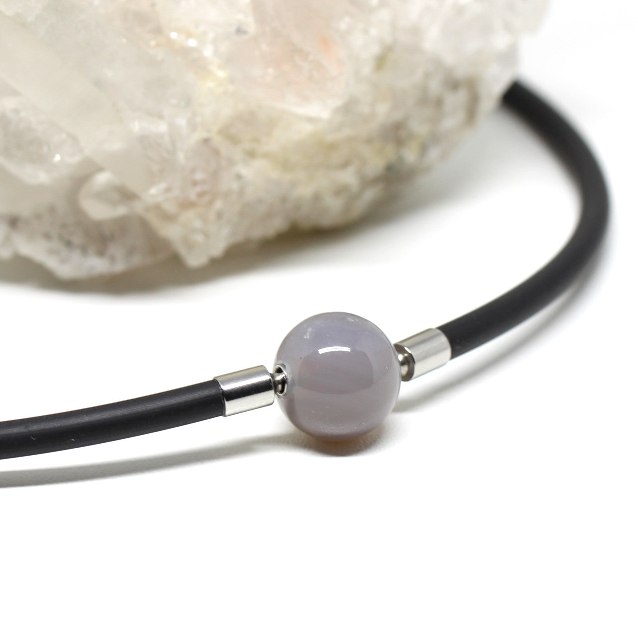 Wechselschließe Mondsteinkugel