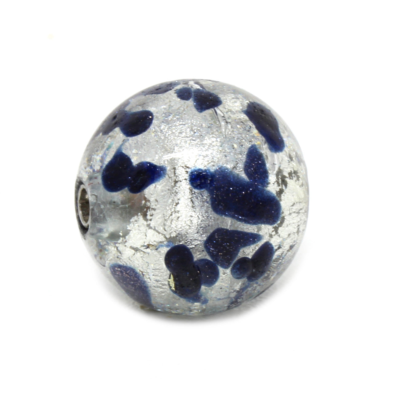 Wechselschließe Muranoglas Leopard