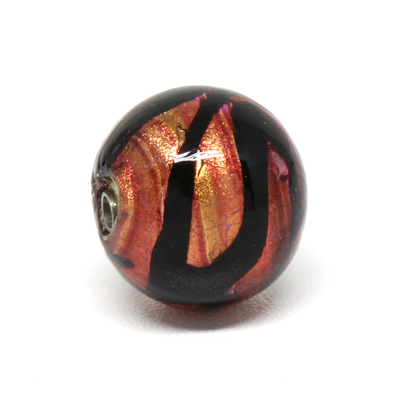 Wechselschließe Muranoglas rosa