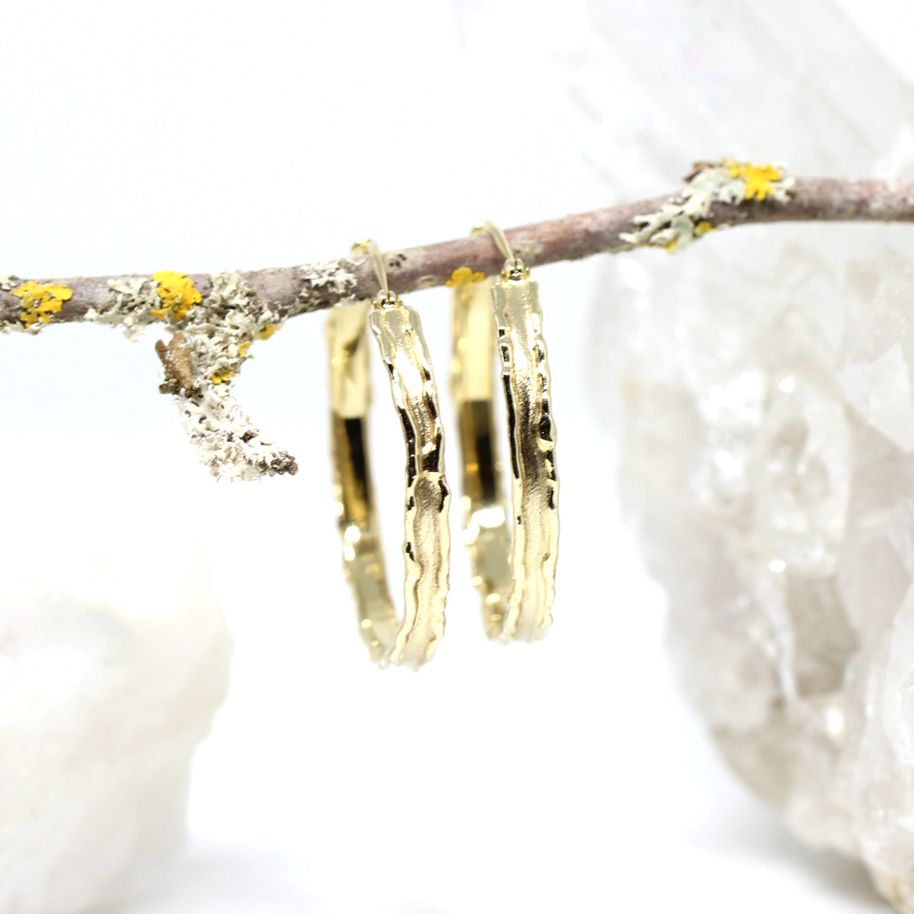 Ohrhänger 333 Gelbgold Creole