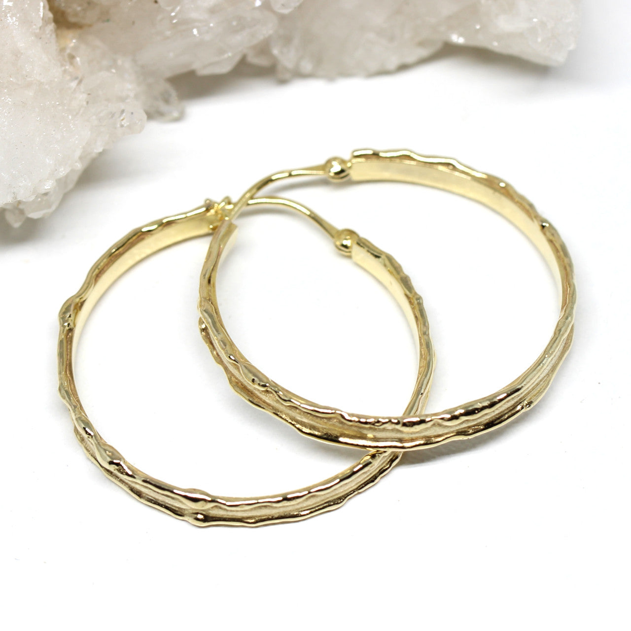 Ohrhänger 333 Gelbgold Creole