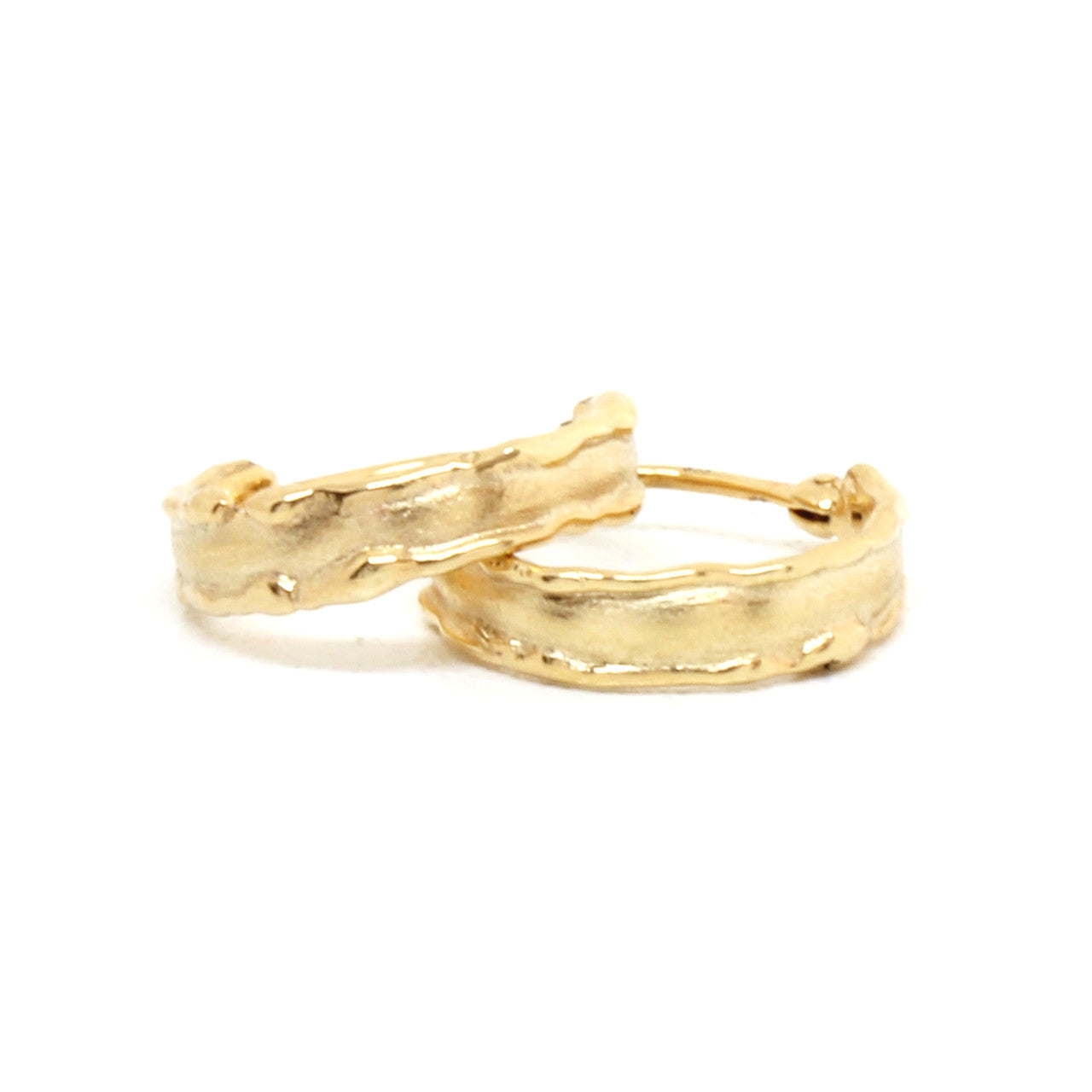 Creolen 333 Gelbgold Handarbeit