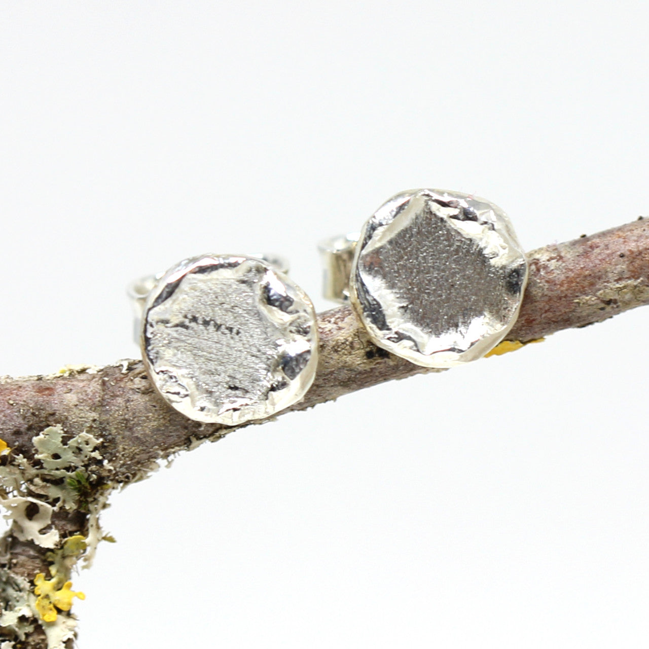 Ohrstecker Silber Handarbeit