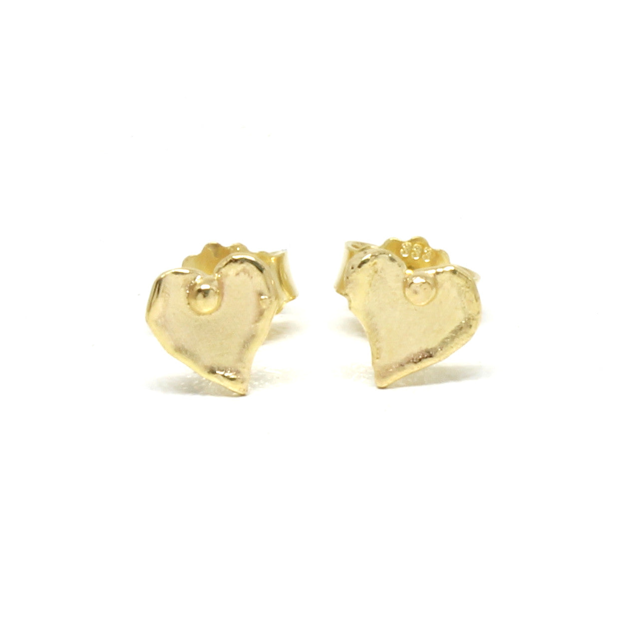 Ohrstecker 333 Gelbgold Herzchen
