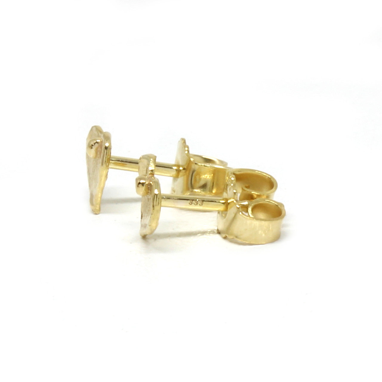 Ohrstecker 333 Gelbgold Herzchen