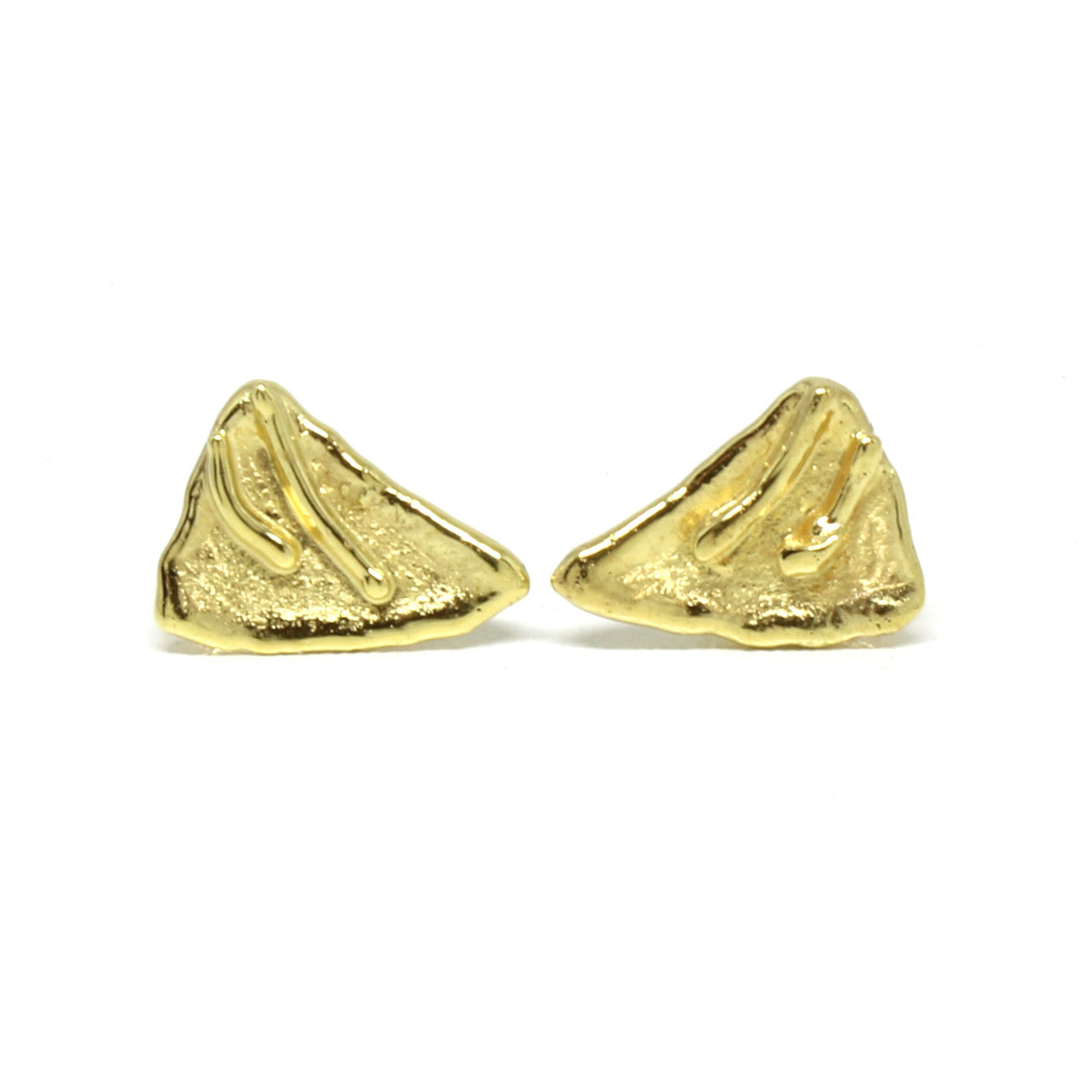 Ohrstecker 333 Gelbgold Handarbeit