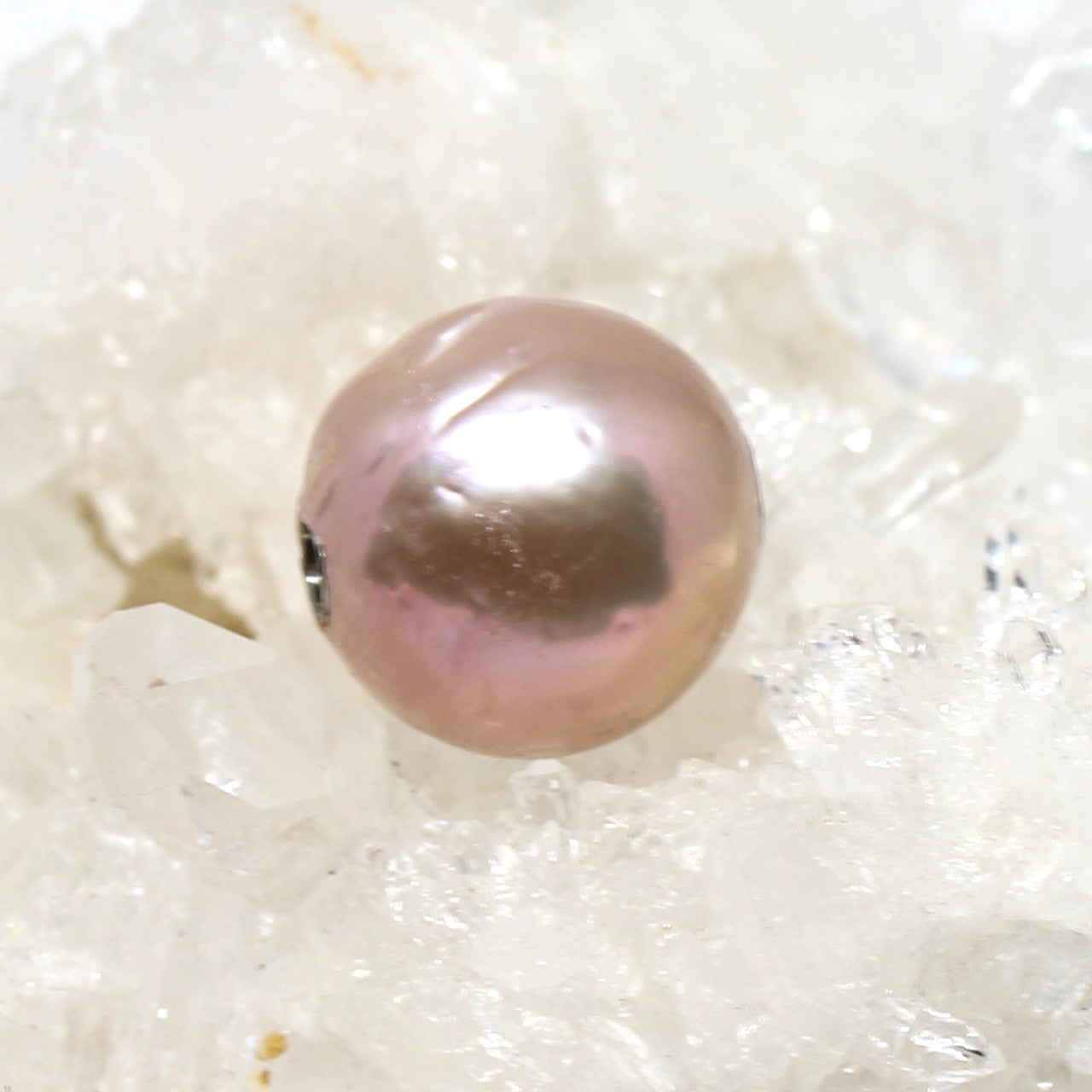 Wechselschließe rosa Perle