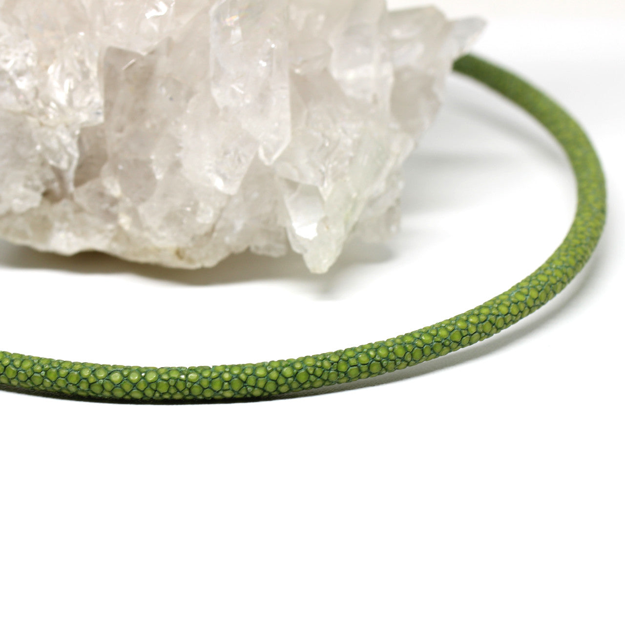 Wechselkette Rochenleder mint