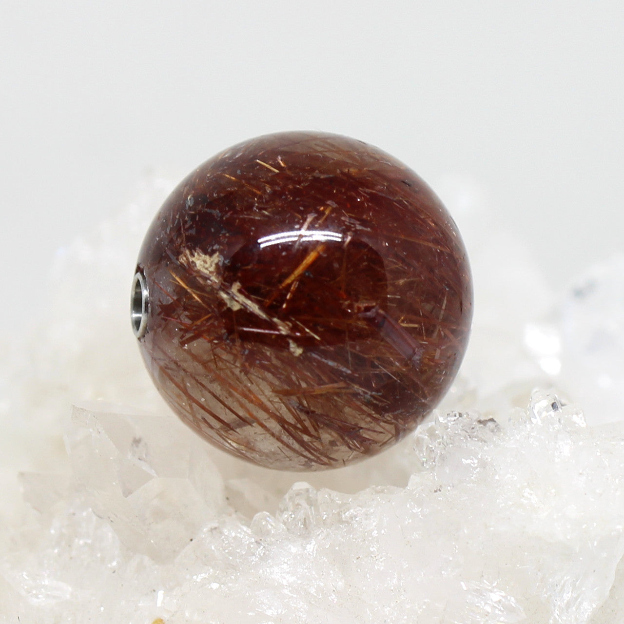 Wechselschließe Rutilquarz Kugel