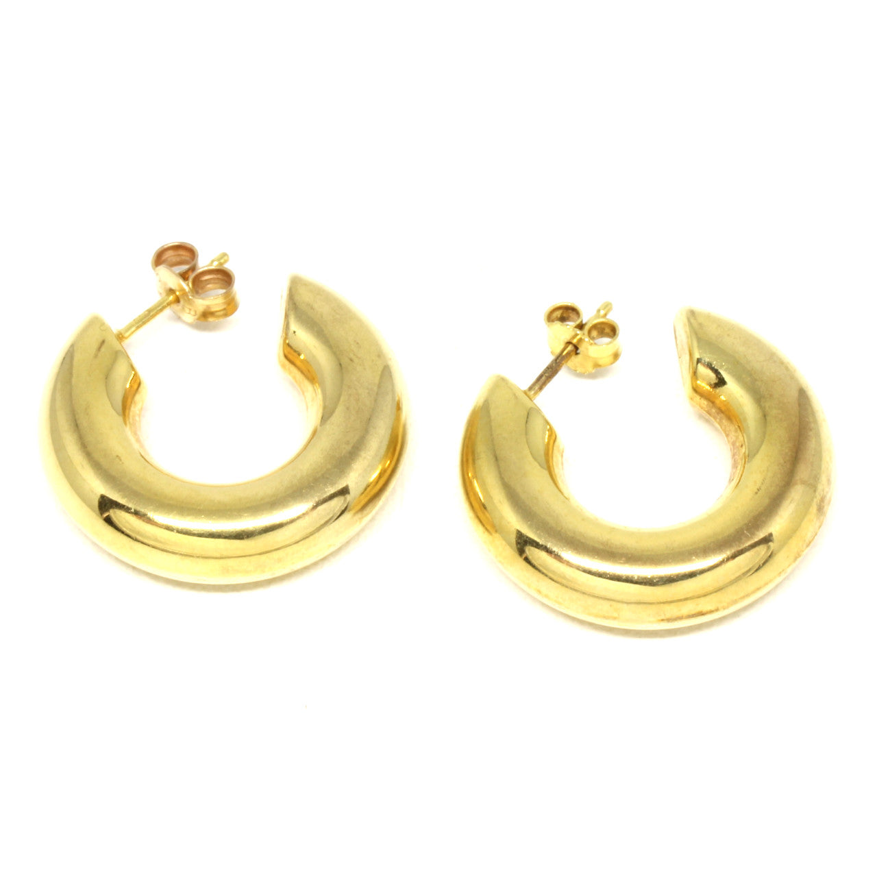 Steckcreole in 375 Gelbgold