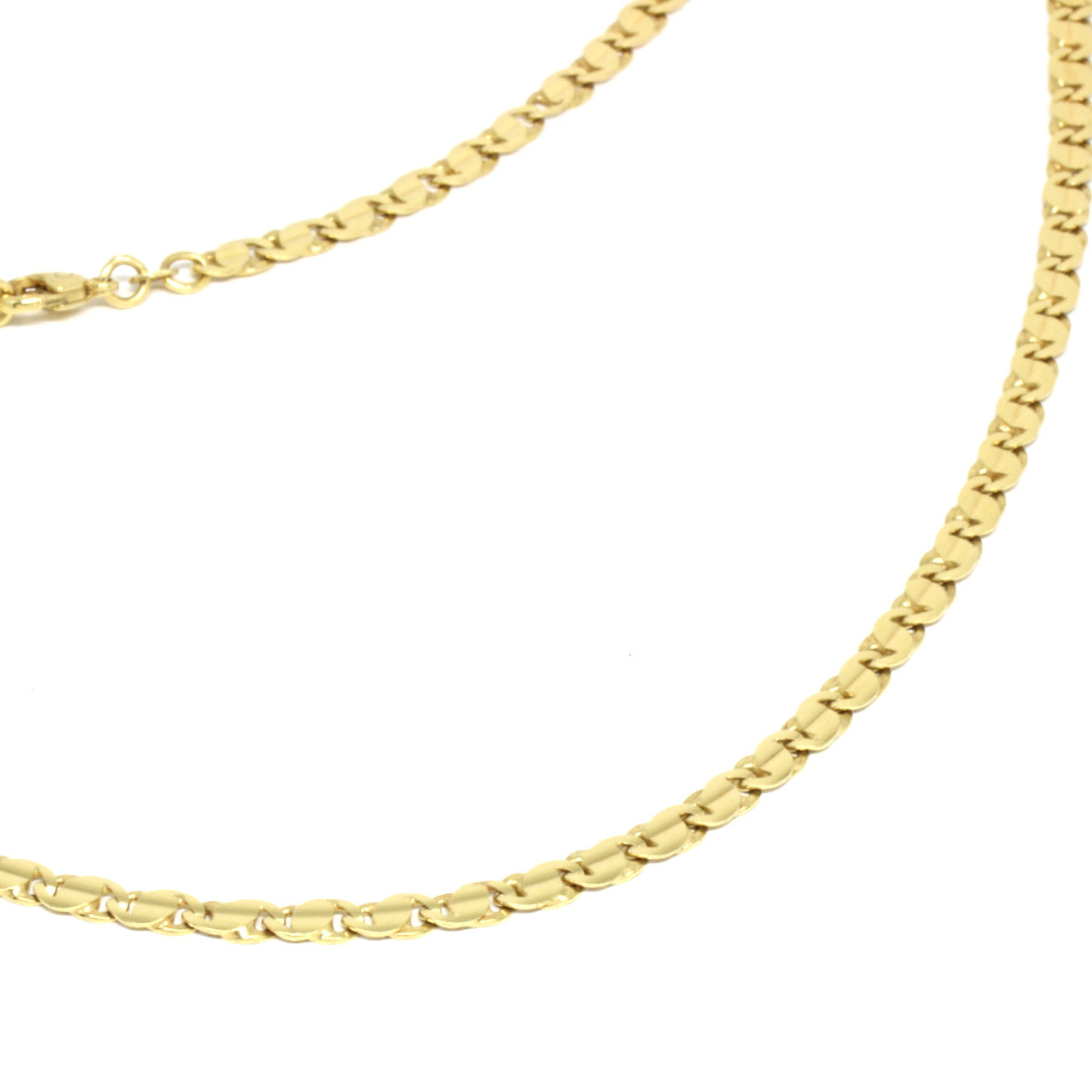 Collier Facon in 585 Gelbgold 50 cm