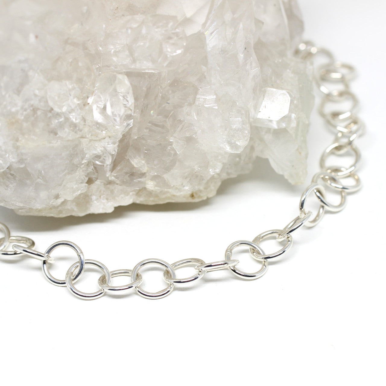 Armband Silber rund Glieder