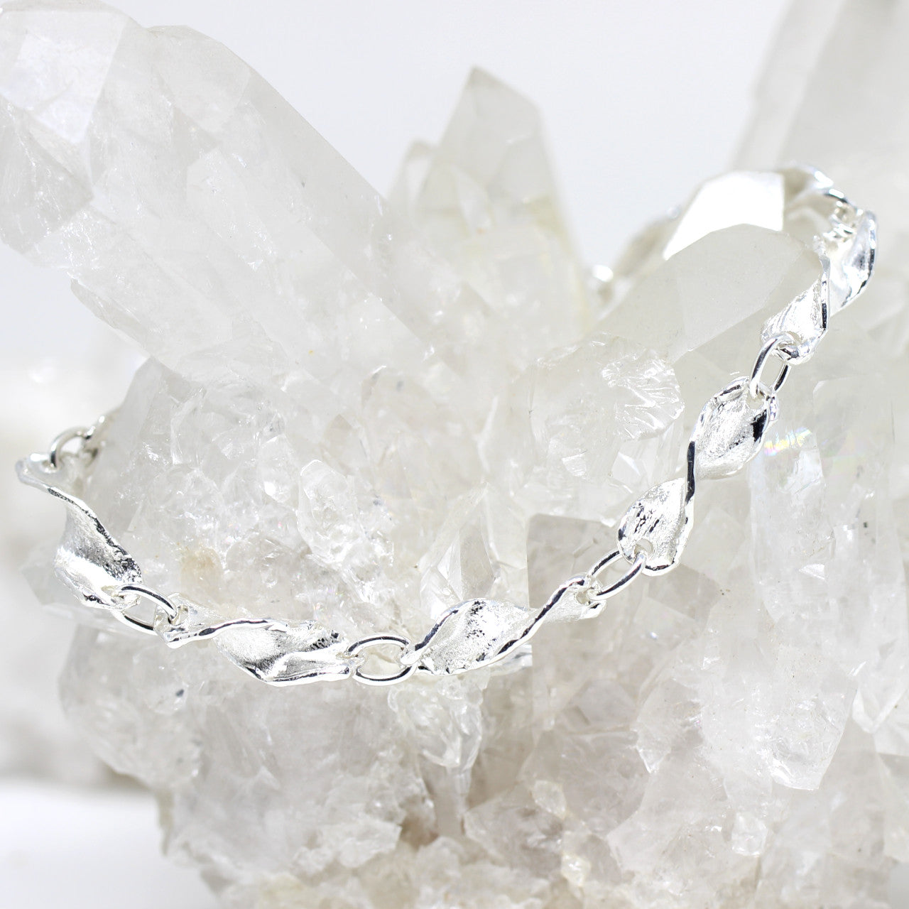 Armband Silber gedreht