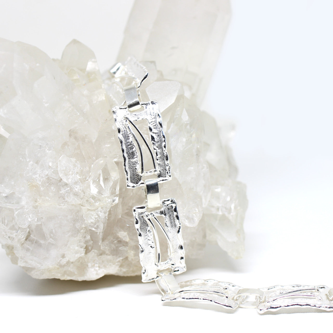 Armband Silber Handarbeit massiv