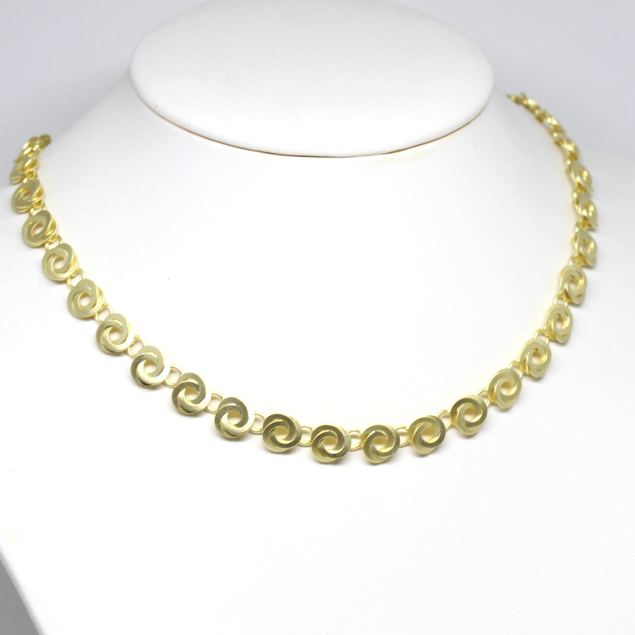 Collier Silber vergoldet